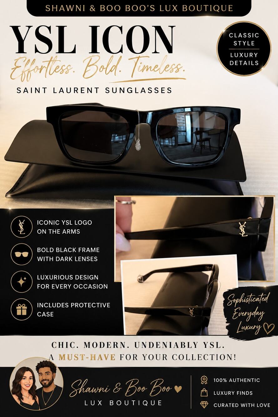 Yves Saint Laurent Sunglasses*NEW with Tags